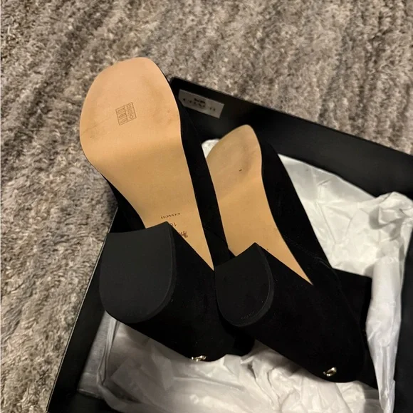 Elegant Black coach Women's Ankle Boots - Picture 4 of 7